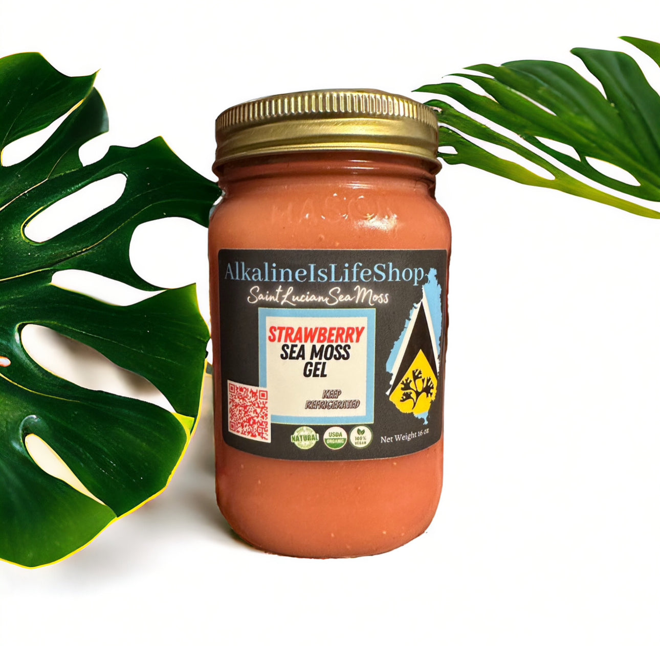 Strawberry Sea Moss Gel